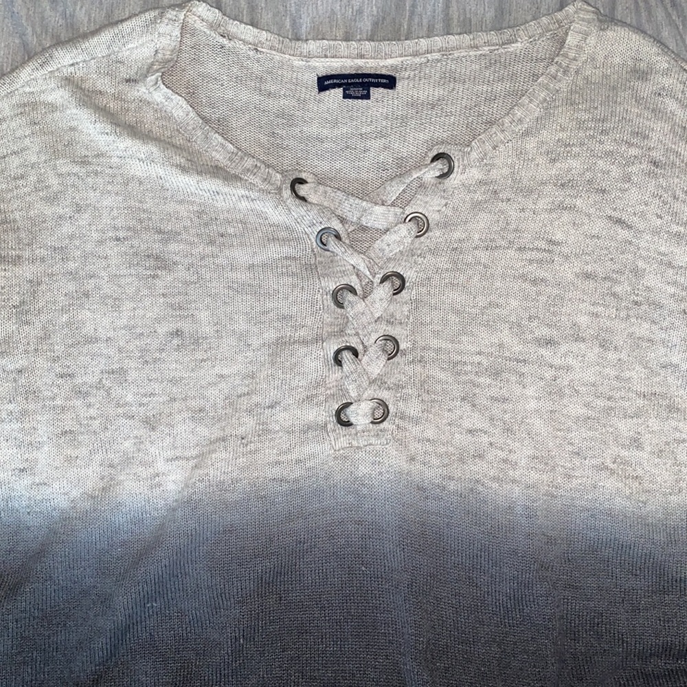 American Eagle Ombré Sweater - Picture 3 of 4